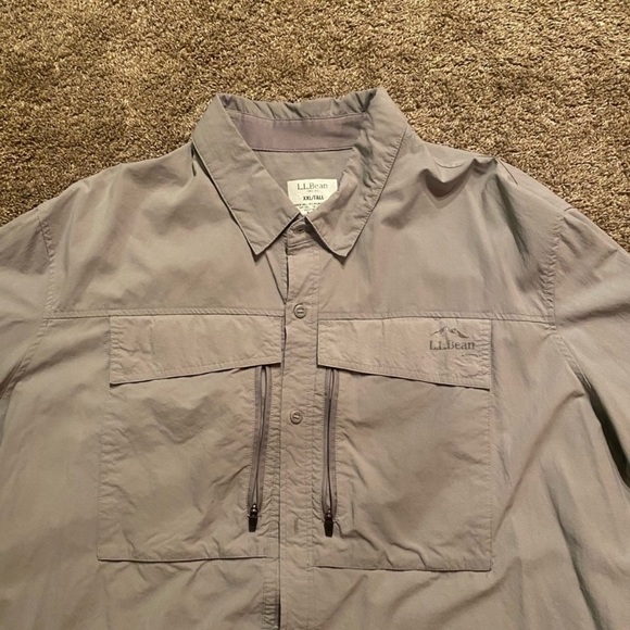 L.L. Bean Bundle of 2 Tropicwear Shirt long sleeves XXL - Picture 7 of 15